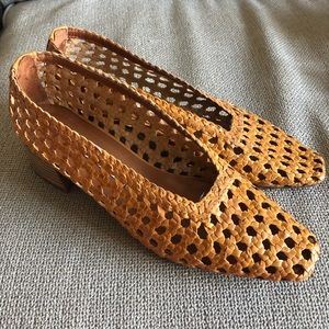 Miista Taissa braided block heels